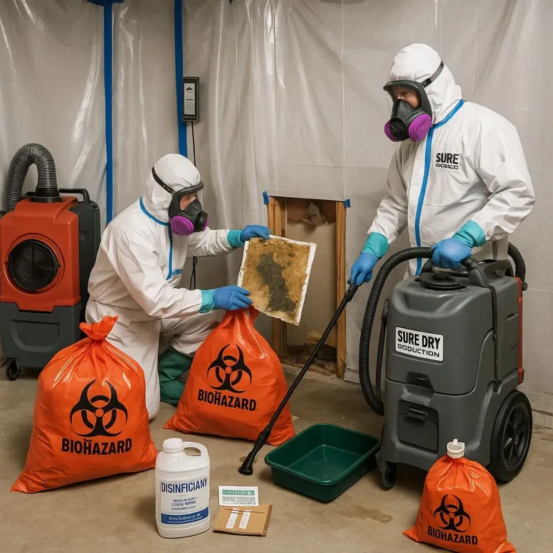 Contaminated Water Handling Protocols process in Yeadon, PA