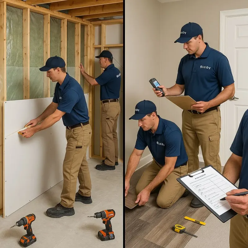 Repairs and Reconstruction process in Yeadon, PA