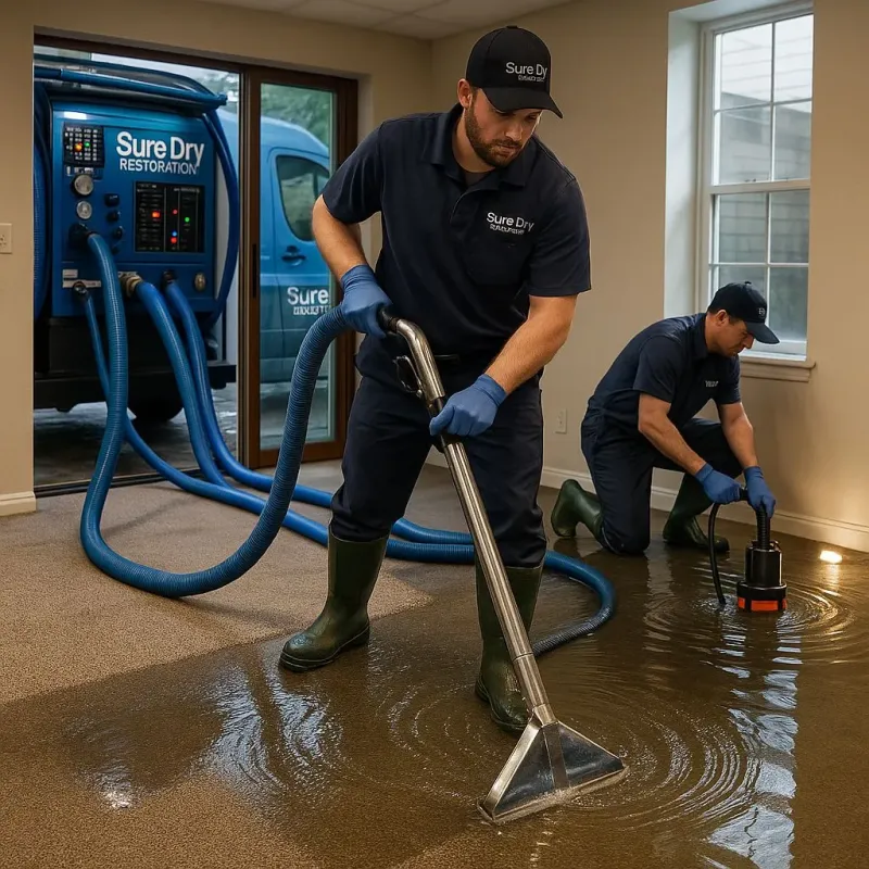 Water Extraction and Removal process in Yeadon, PA